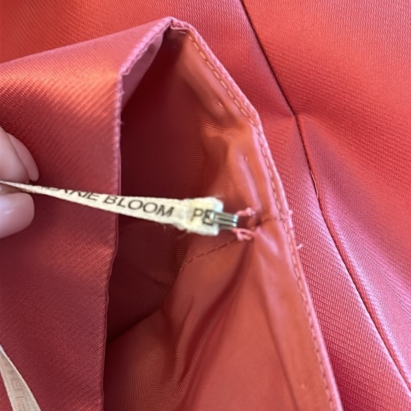 Chetta B Strapless Silk Dress Pink w/ Pastel Floral Frill Sz 10 Party Chic - Picture 10 of 10